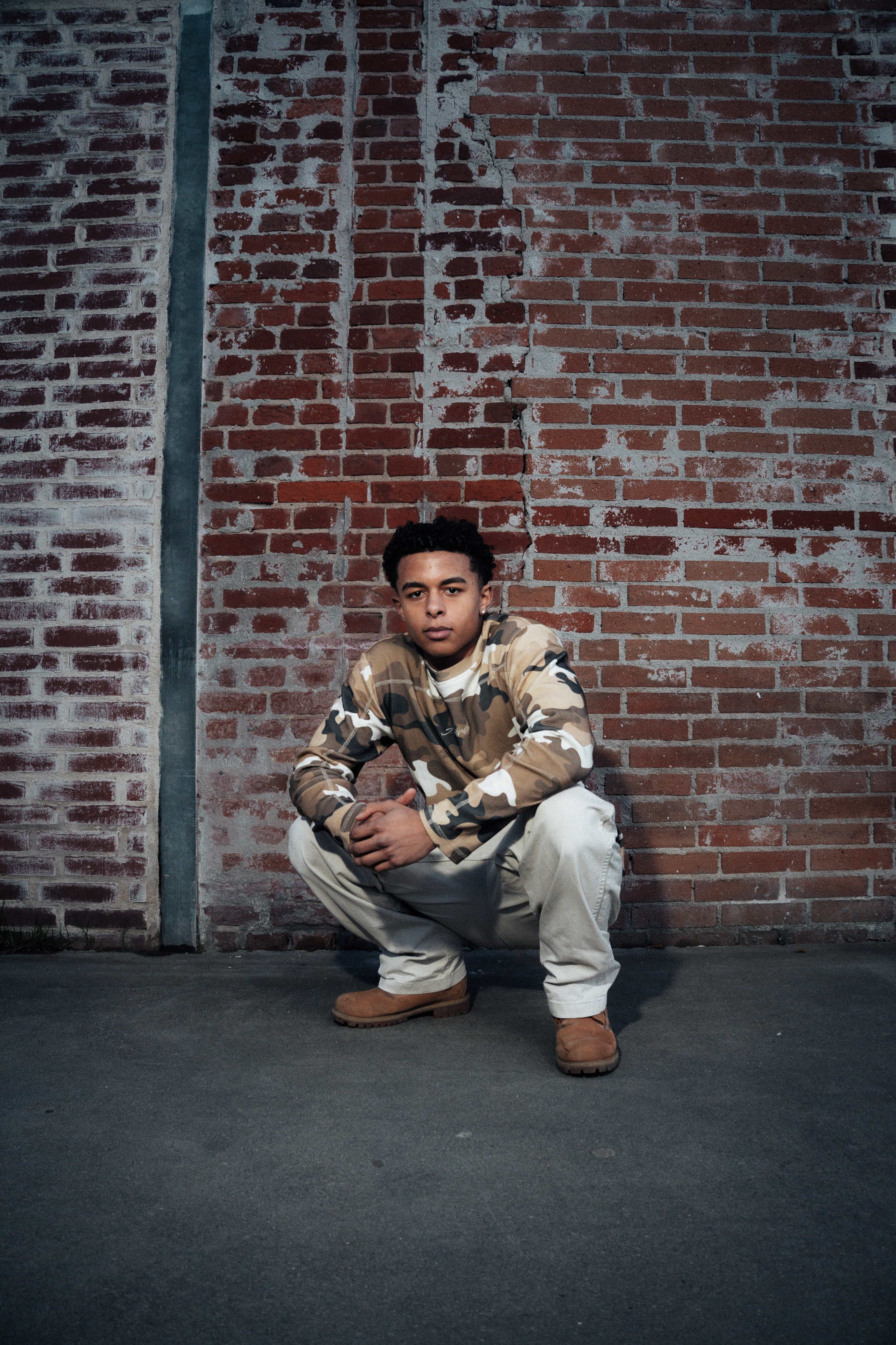 THERMAL WAFFLE, CAMO LONGSLEEVE