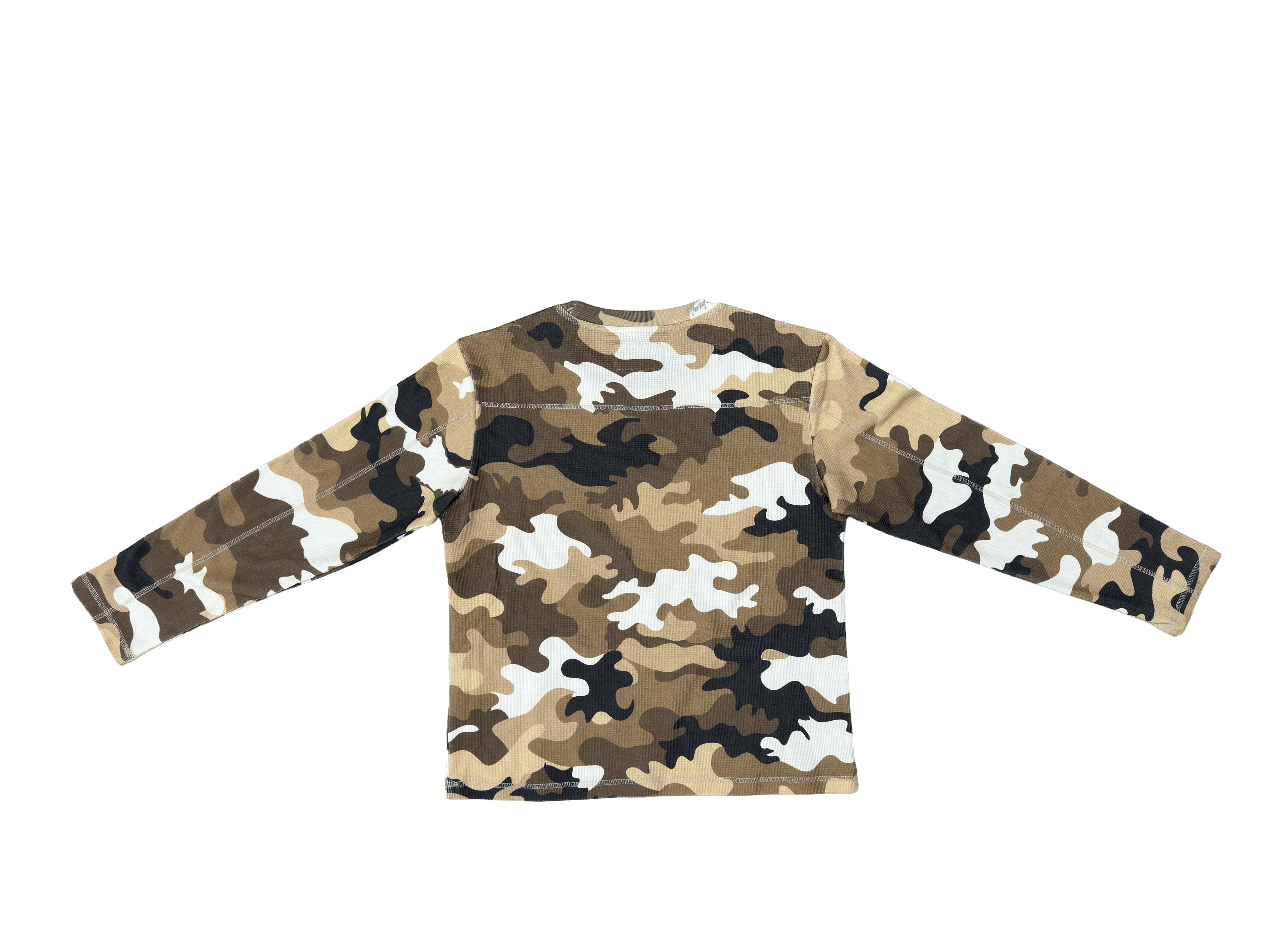 THERMAL WAFFLE, CAMO LONGSLEEVE